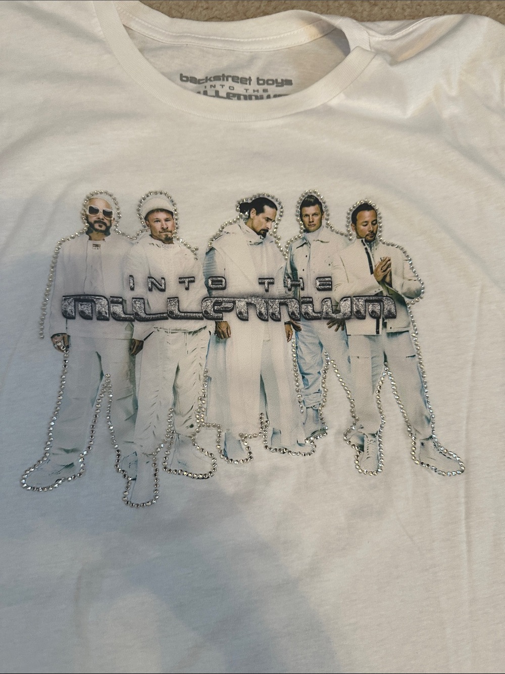 Backstreet Boys Outline Sparkle T - 'Into the Millennium' Summer 2026